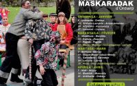Mascarade d'Ordiarp à ESQUIULE.. Le dimanche 10 février 2019 à ESQUIULE. Pyrenees-Atlantiques.  16H00